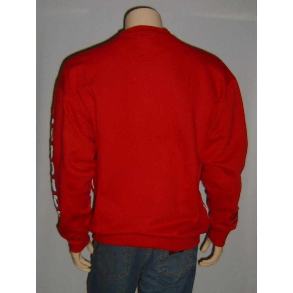 Bobby Labonte Sweatshirt Mens Sizes #43 Red NASCAR Car Racing - Picture 7 of 8